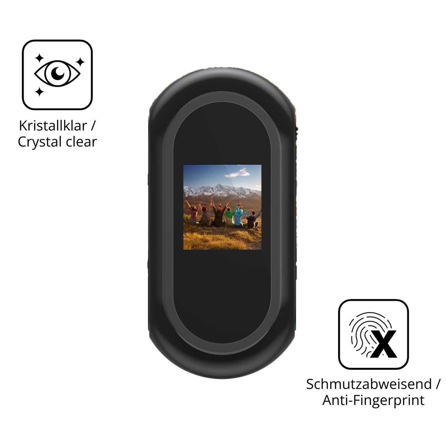 2x 9H Schutzfolie für Kaelera Mini Action Cam 2K P (5)