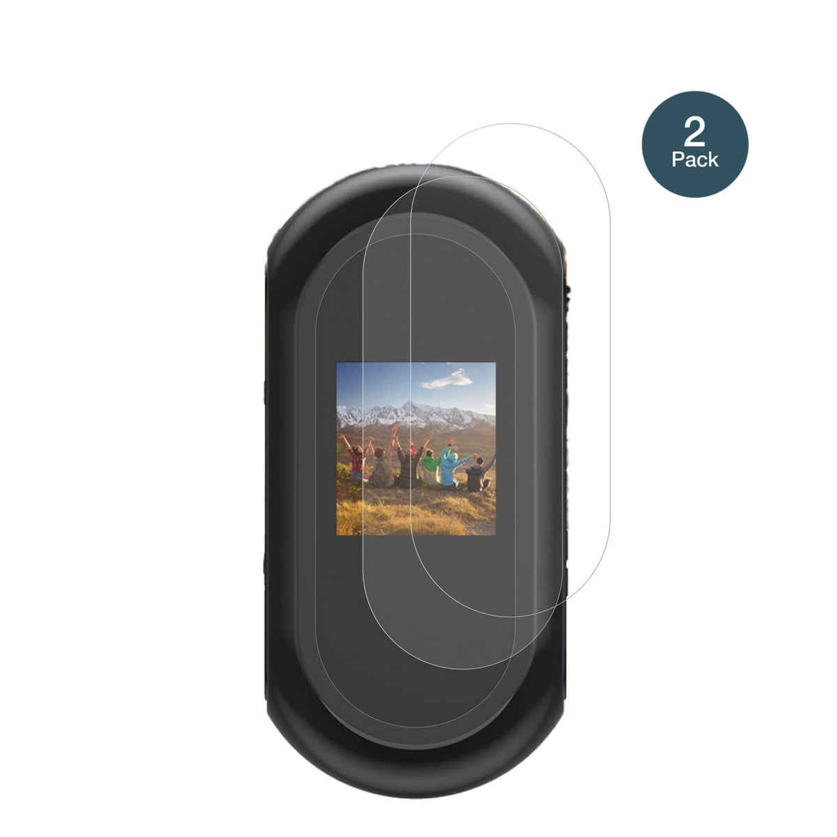 2x 9H Schutzfolie matt für Kaelera Mini Action Cam (2)