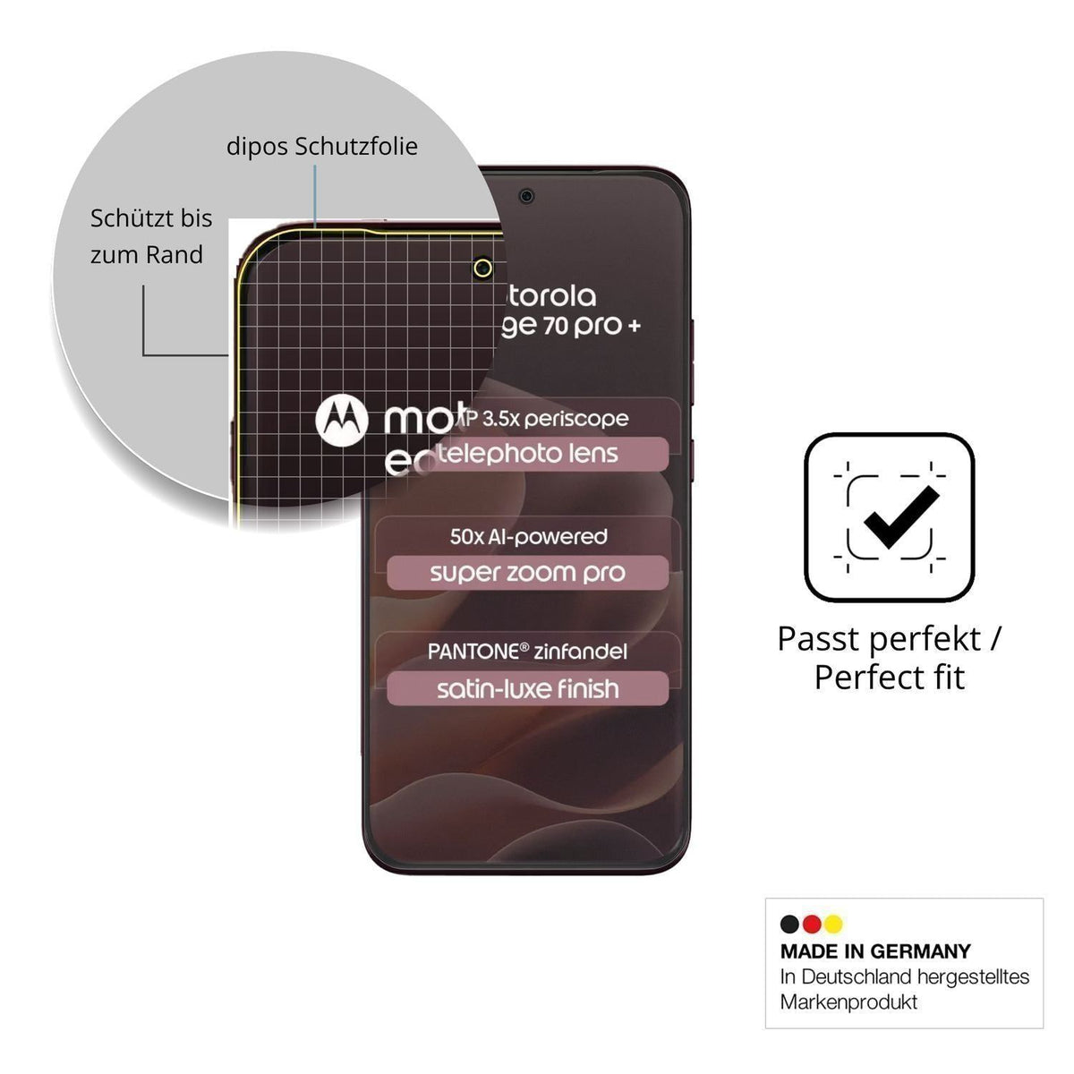 2x Full Cover Schutzfolie matt für Motorola Edge 7 (6)