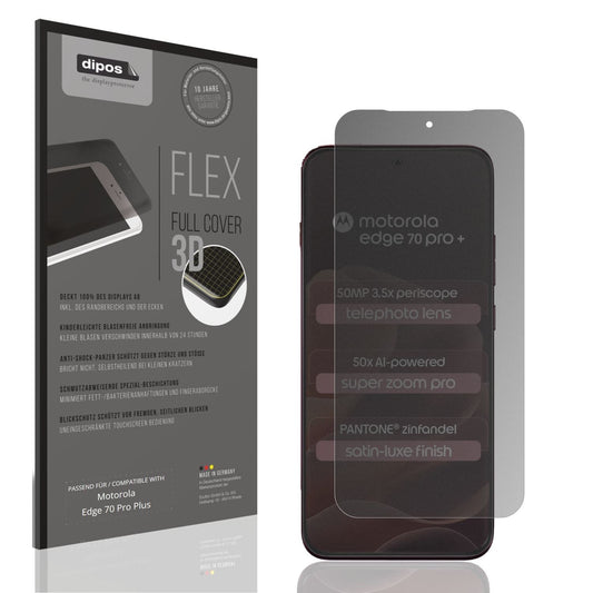 Full Cover Privacy Blickschutzfolie für Motorola E (1)