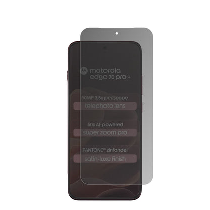 Full Cover Privacy Blickschutzfolie für Motorola E (2)