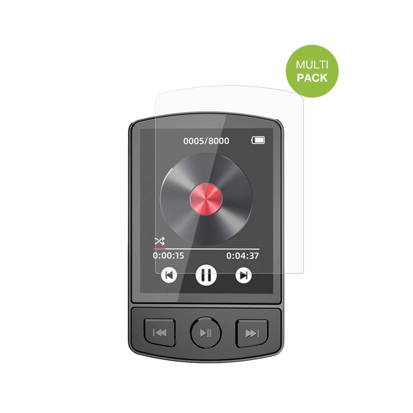 4x Schutzfolie matt für GOMETY WMM207-MP3 Display- (2)