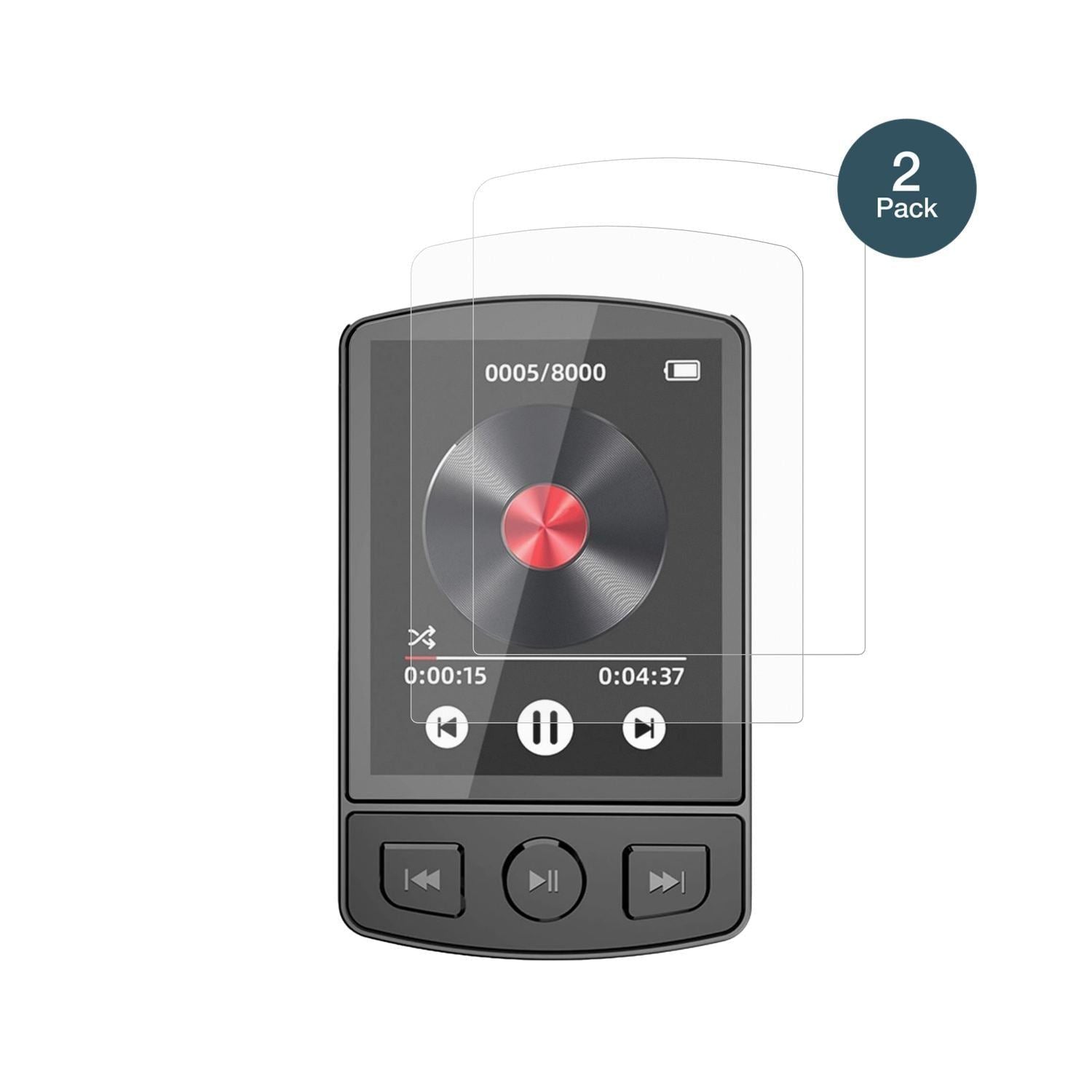 2x 9H Schutzfolie matt für GOMETY WMM207-MP3 Panze (2)