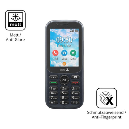 4x Schutzfolie matt für Doro 730X Display-Schutzfo (5)