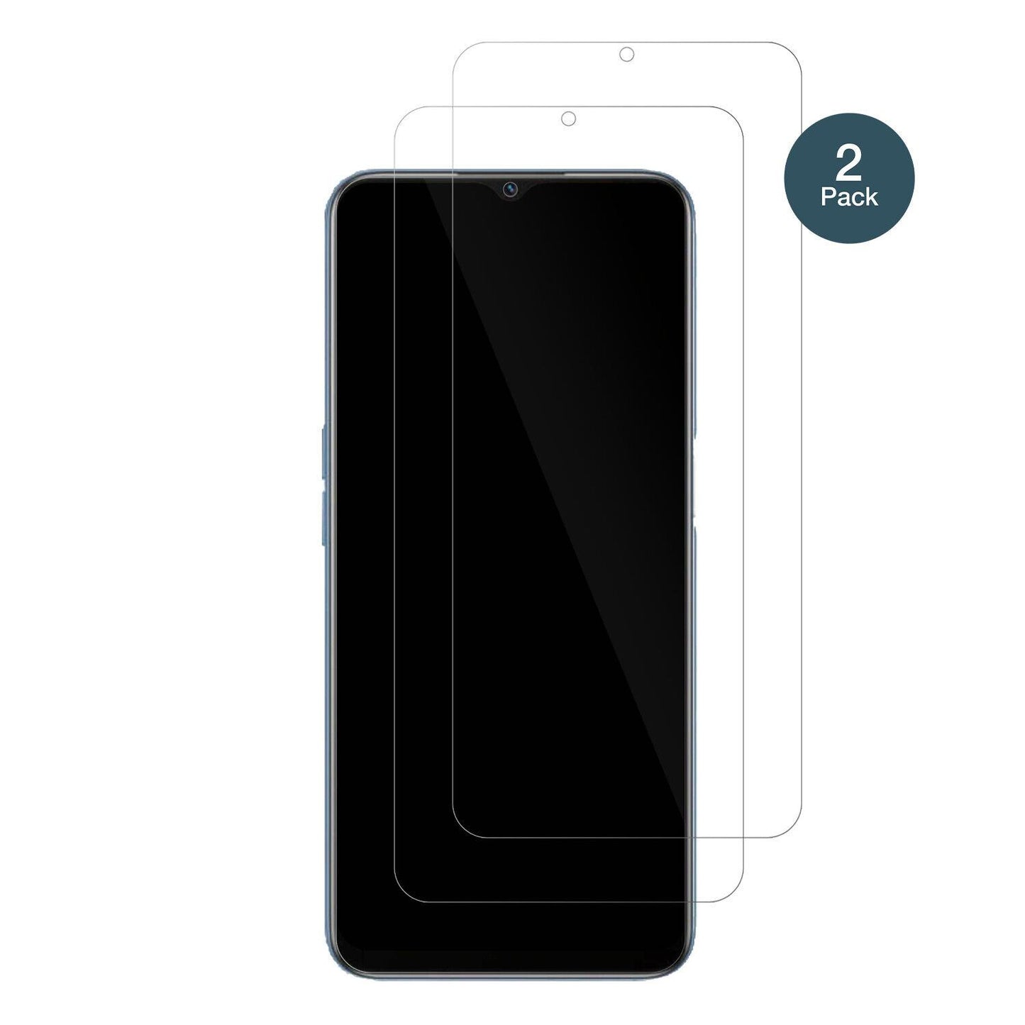 1x 9H Schutzfolie für OPPO A16 Panzerfolie (2)