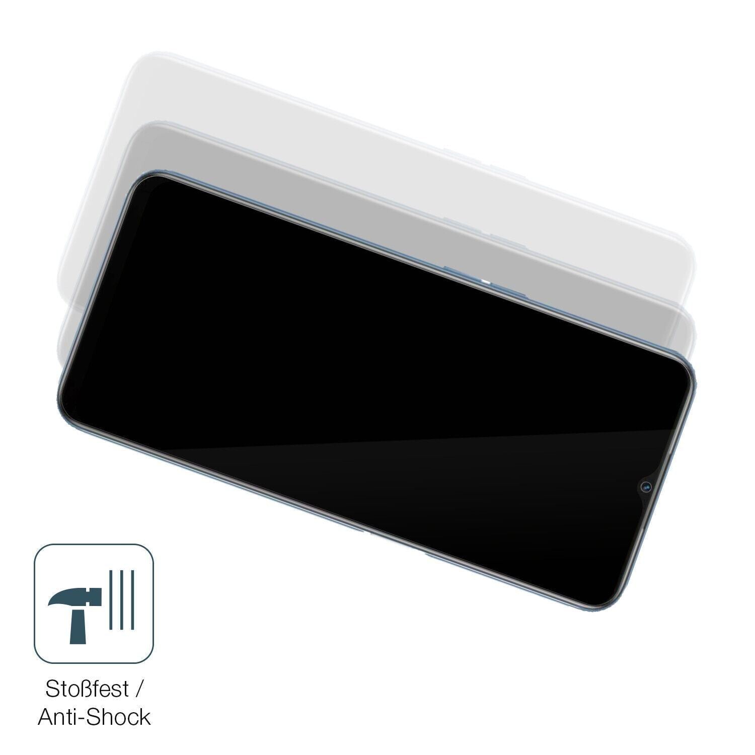 1x 9H Schutzfolie für OPPO A16 Panzerfolie (4)