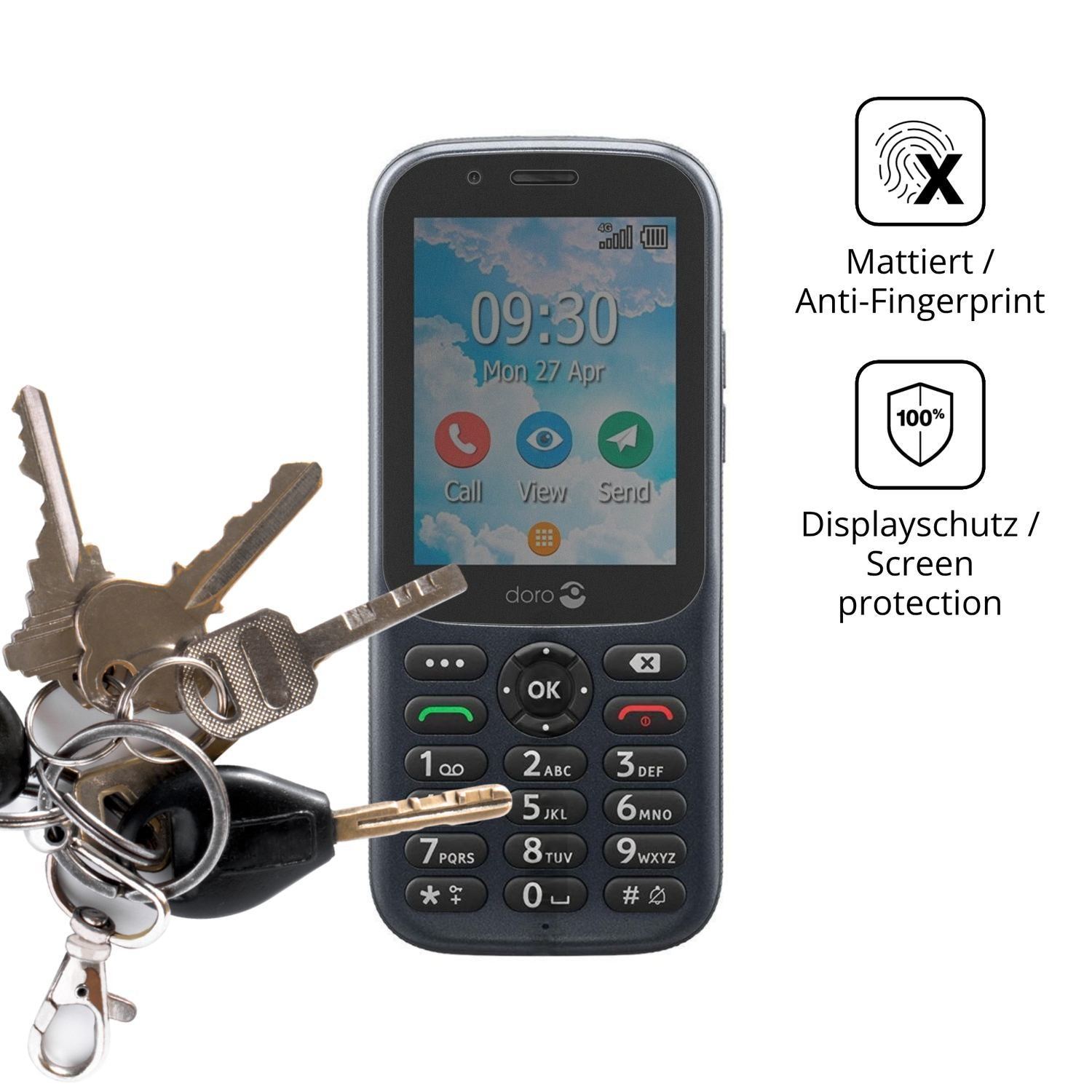 Blickschutzfolie für Doro 730X matt Schutzfolie Pr (3)