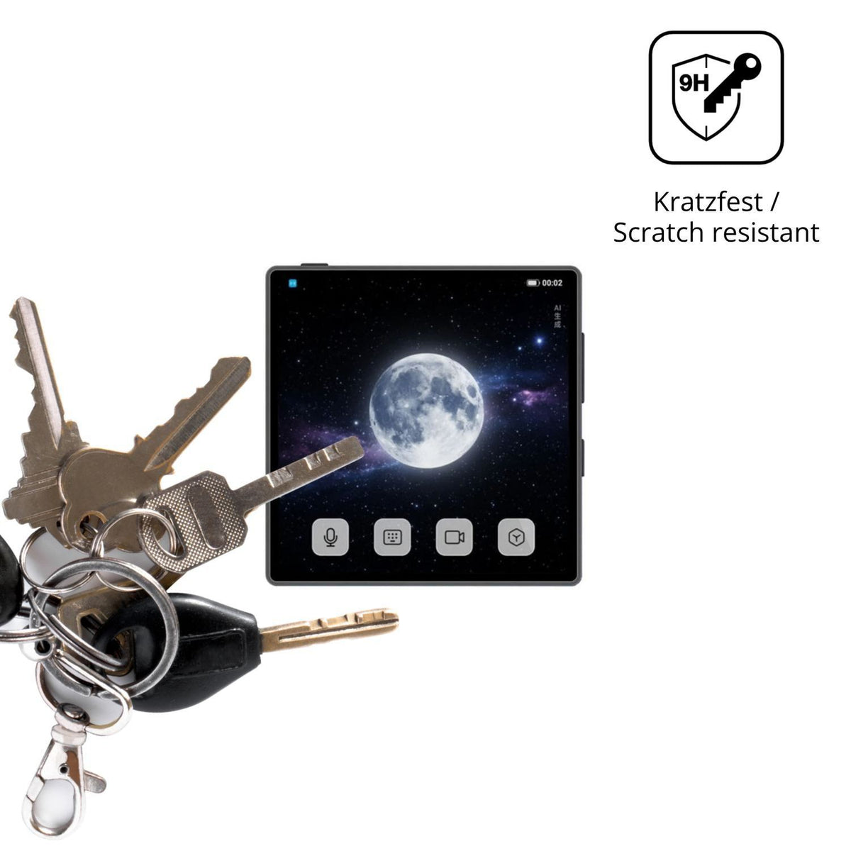 2x 9H Schutzfolie für Coolpad Small Cube Panzerfol (3)