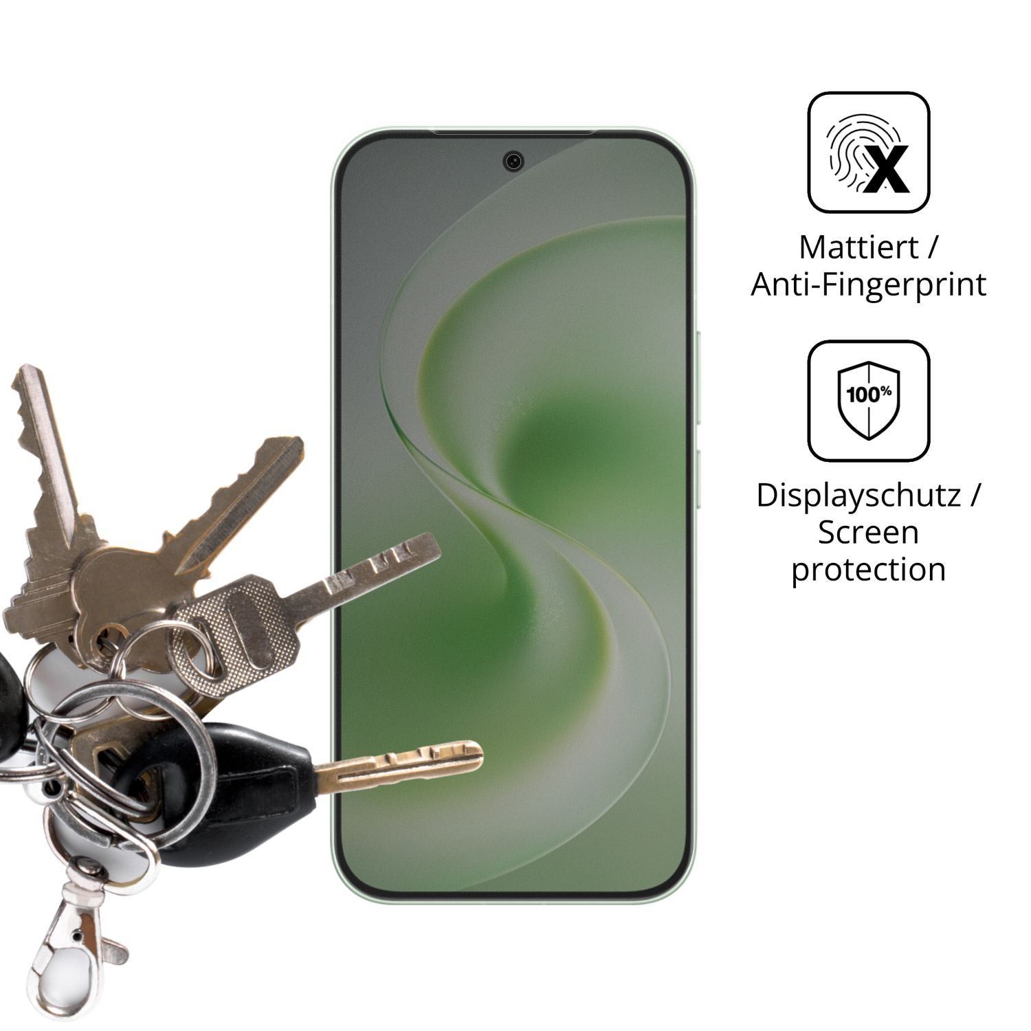 Blickschutzfolie für Vivo S60 Vitality matt Schutz (3)
