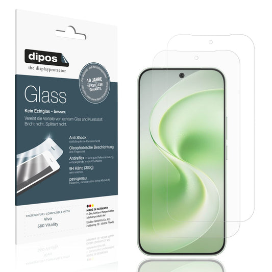 2x 9H Schutzfolie matt für Vivo S60 Vitality Panze (1)