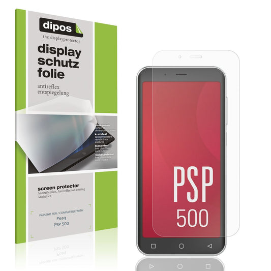 4x Schutzfolie matt für Peaq PSP 500 Display-Schut (1)