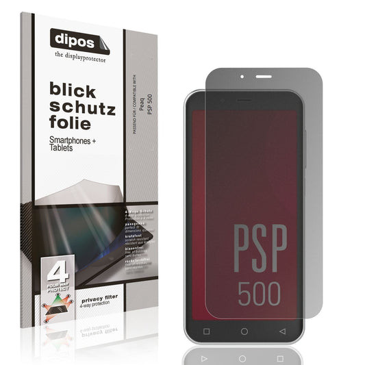 Blickschutzfolie für Peaq PSP 500 matt Schutzfolie (1)