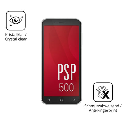 2x 9H Schutzfolie für Peaq PSP 500 Panzerfolie (5)
