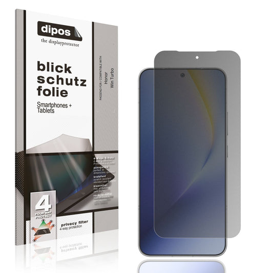 Blickschutzfolie für Honor Win Turbo matt Schutzfo (1)