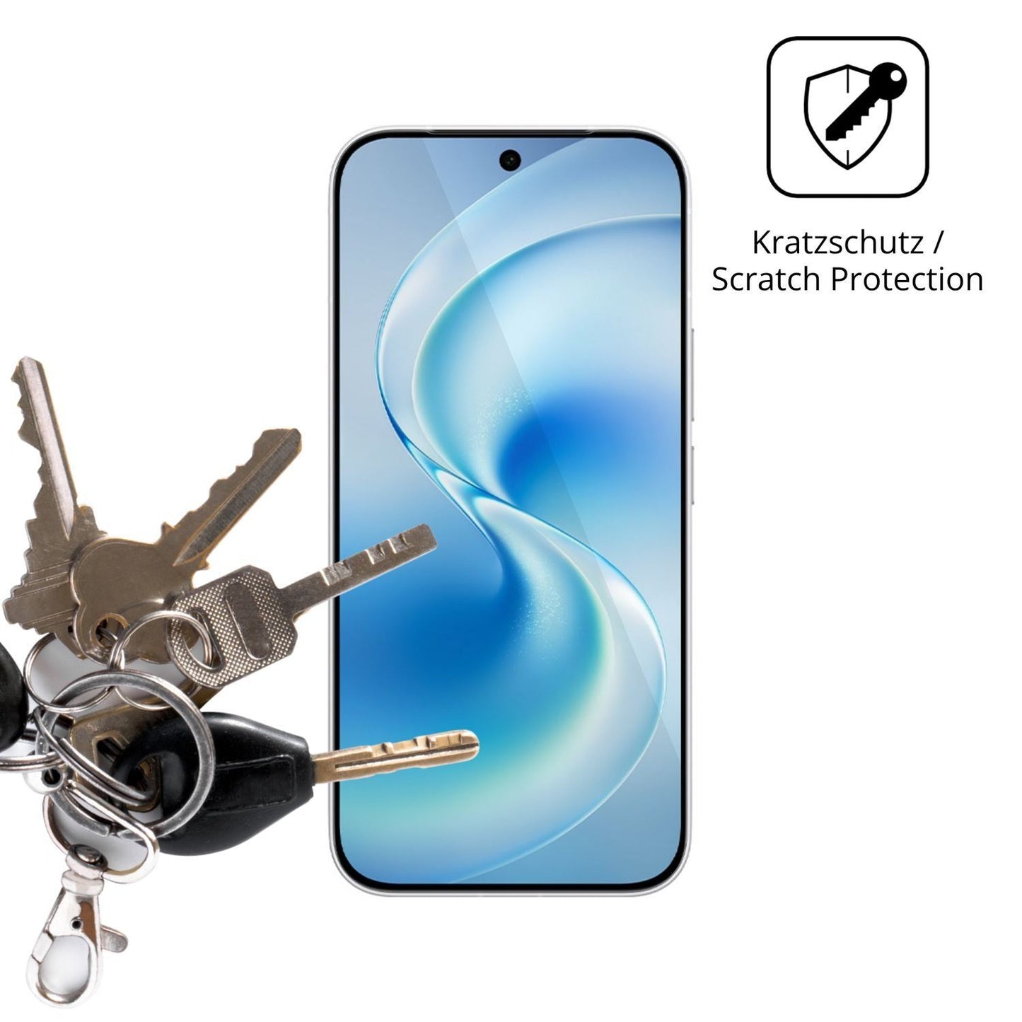 4x Schutzfolie klar für Vivo S60 Display-Schutzfol (4)