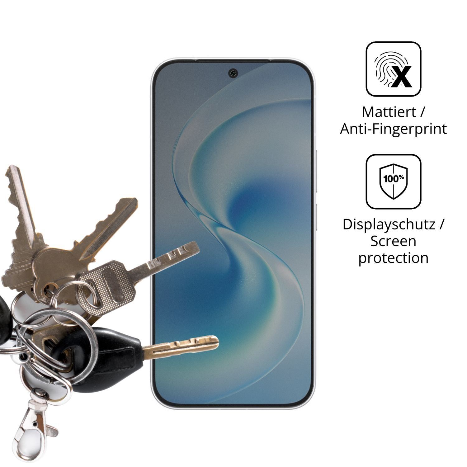 Blickschutzfolie für Vivo S60 matt Schutzfolie Pri (3)
