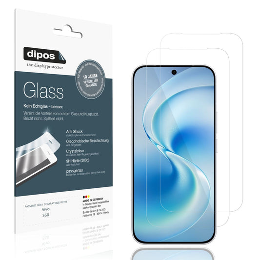 2x 9H Schutzfolie für Vivo S60 Panzerfolie (1)