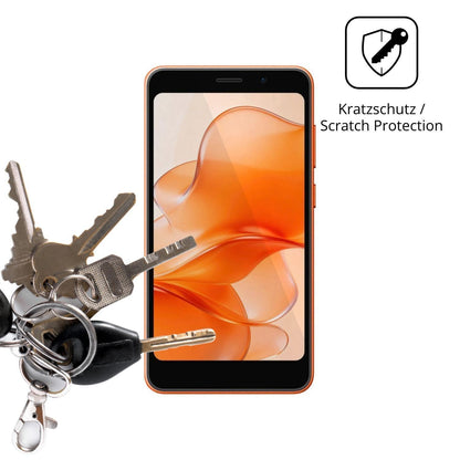 4x Schutzfolie klar für Ulefone Note 22 Display-Sc (4)
