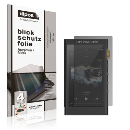 Blickschutzfolie für HIFI WALKER H20 Ultra matt Sc (1)