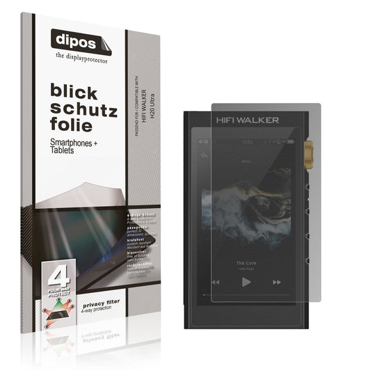 Blickschutzfolie für HIFI WALKER H20 Ultra matt Sc (1)