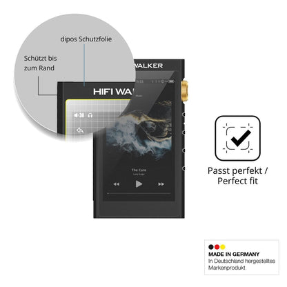 Blickschutzfolie für HIFI WALKER H20 Ultra matt Sc (4)
