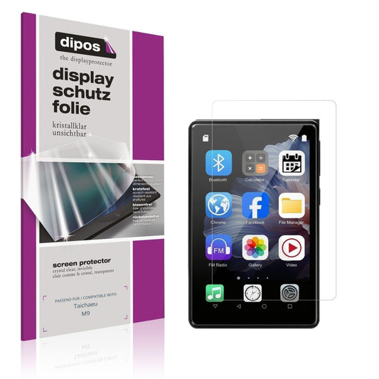 4x Schutzfolie klar für Taichaeu M9 Display-Schutz (1)