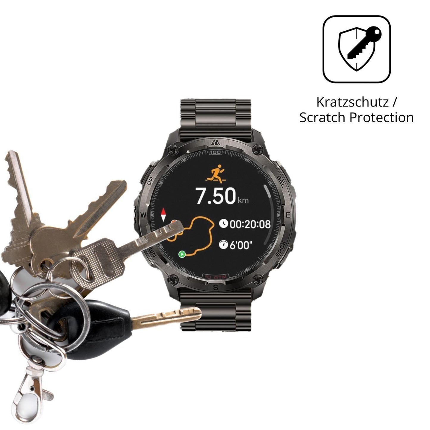 6x Schutzfolie matt für KOSPET TANK T4 SE Display- (4)