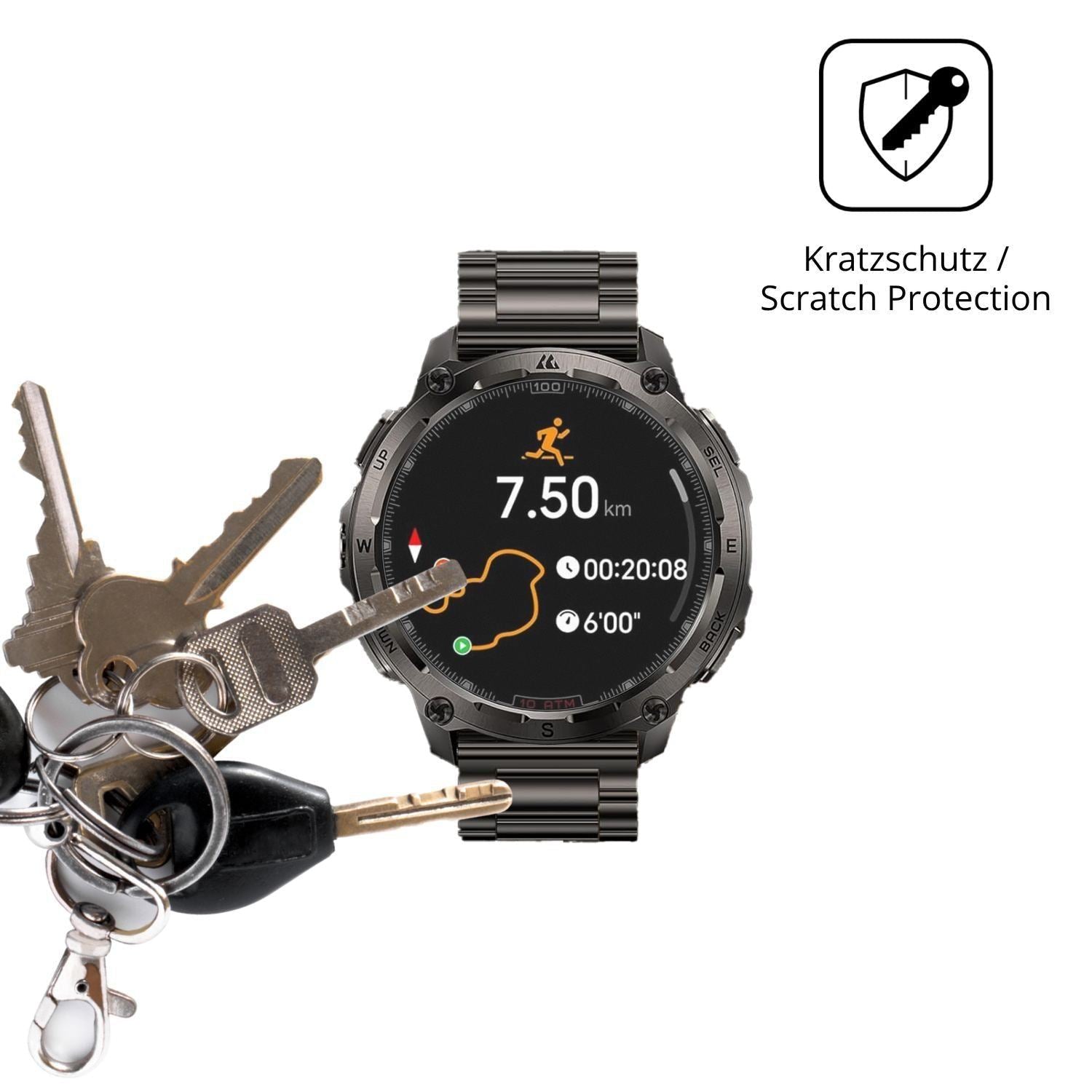 6x Schutzfolie matt für KOSPET TANK T4 SE Display- (4)