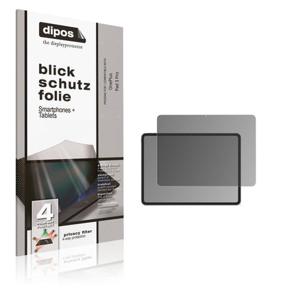 Blickschutzfolie für OnePlus Pad 3 Pro matt Schutz (1)