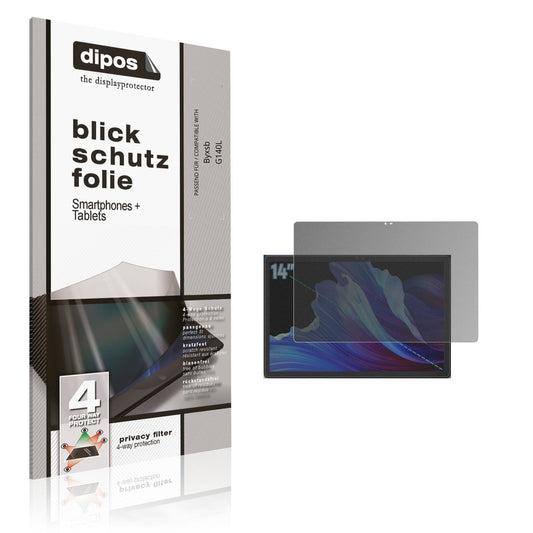 Blickschutzfolie für Byxsb G140L matt Schutzfolie  (1)