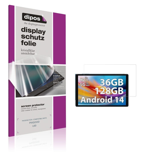 2x Schutzfolie klar für PIXGOOD L60 Display-Schutz (1)