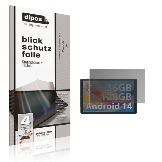 Blickschutzfolie für PIXGOOD L60 matt Schutzfolie  (1)