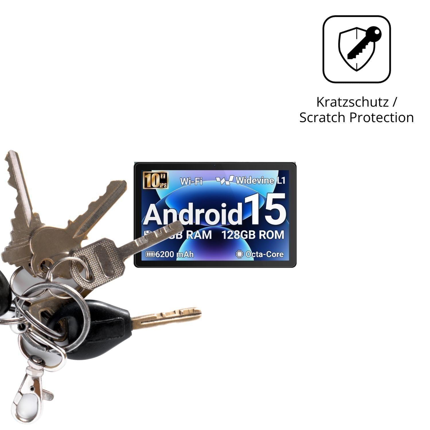 2x Schutzfolie klar für Vekoy G13 Display-Schutzfo (4)