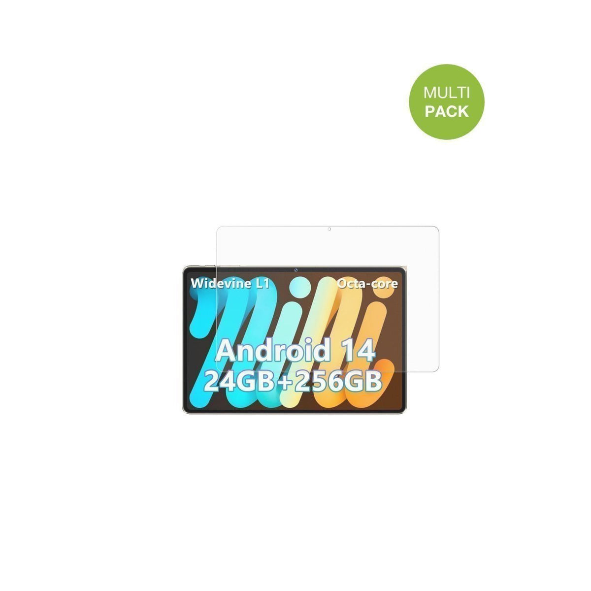 2x Schutzfolie matt für Dghrti Tab 50 11 Zoll Disp (2)