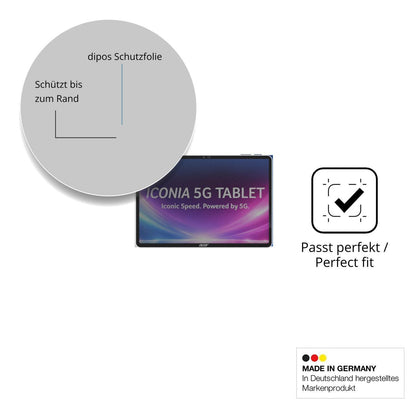 Blickschutzfolie für Acer Iconia iM11 matt Schutzf (4)