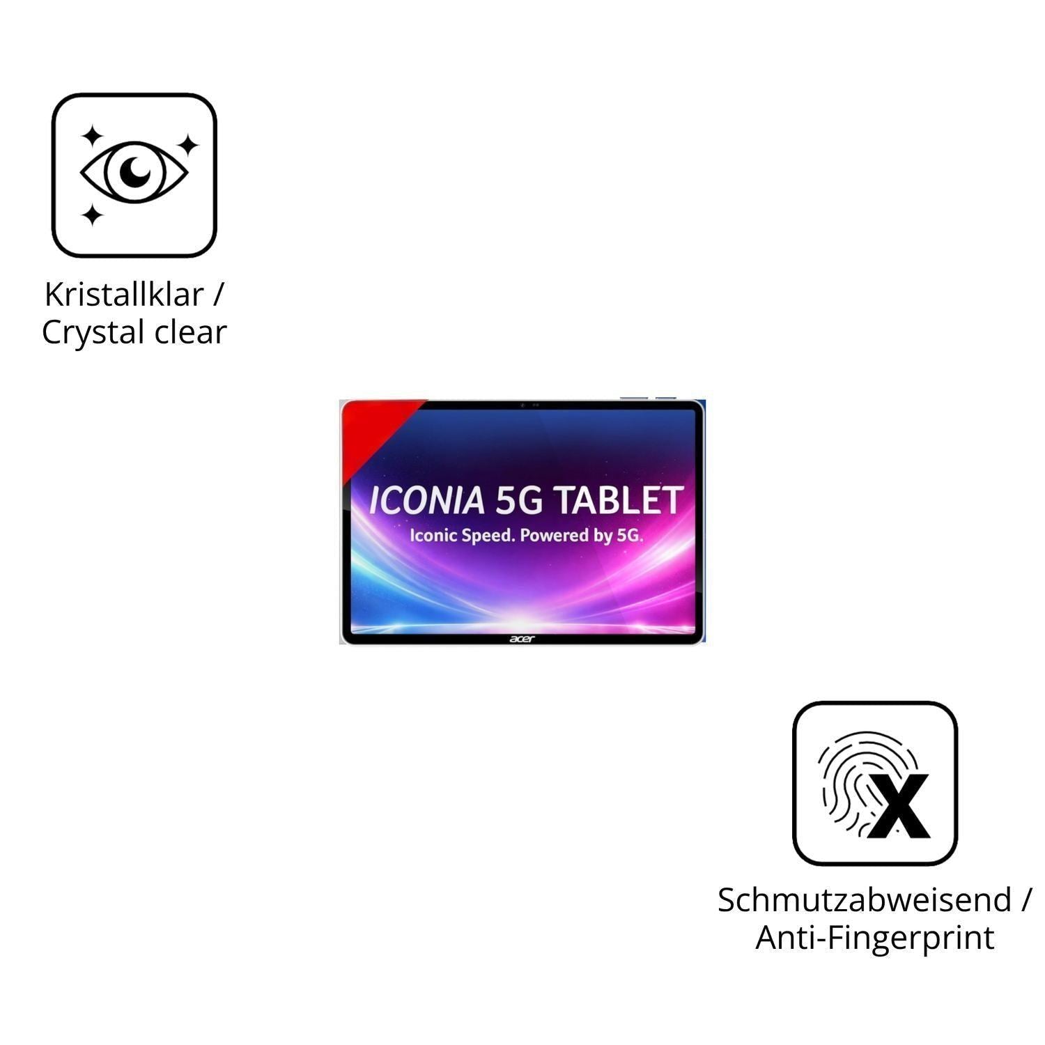 2x 9H Schutzfolie für Acer Iconia iM11 Panzerfolie (5)