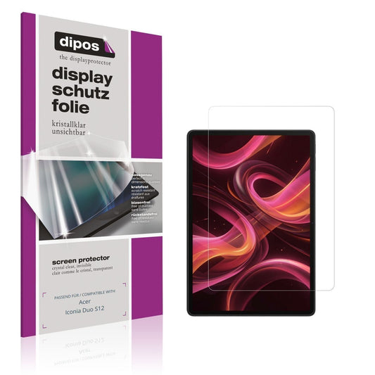 2x Schutzfolie klar für Acer Iconia Duo S12 Displa (1)