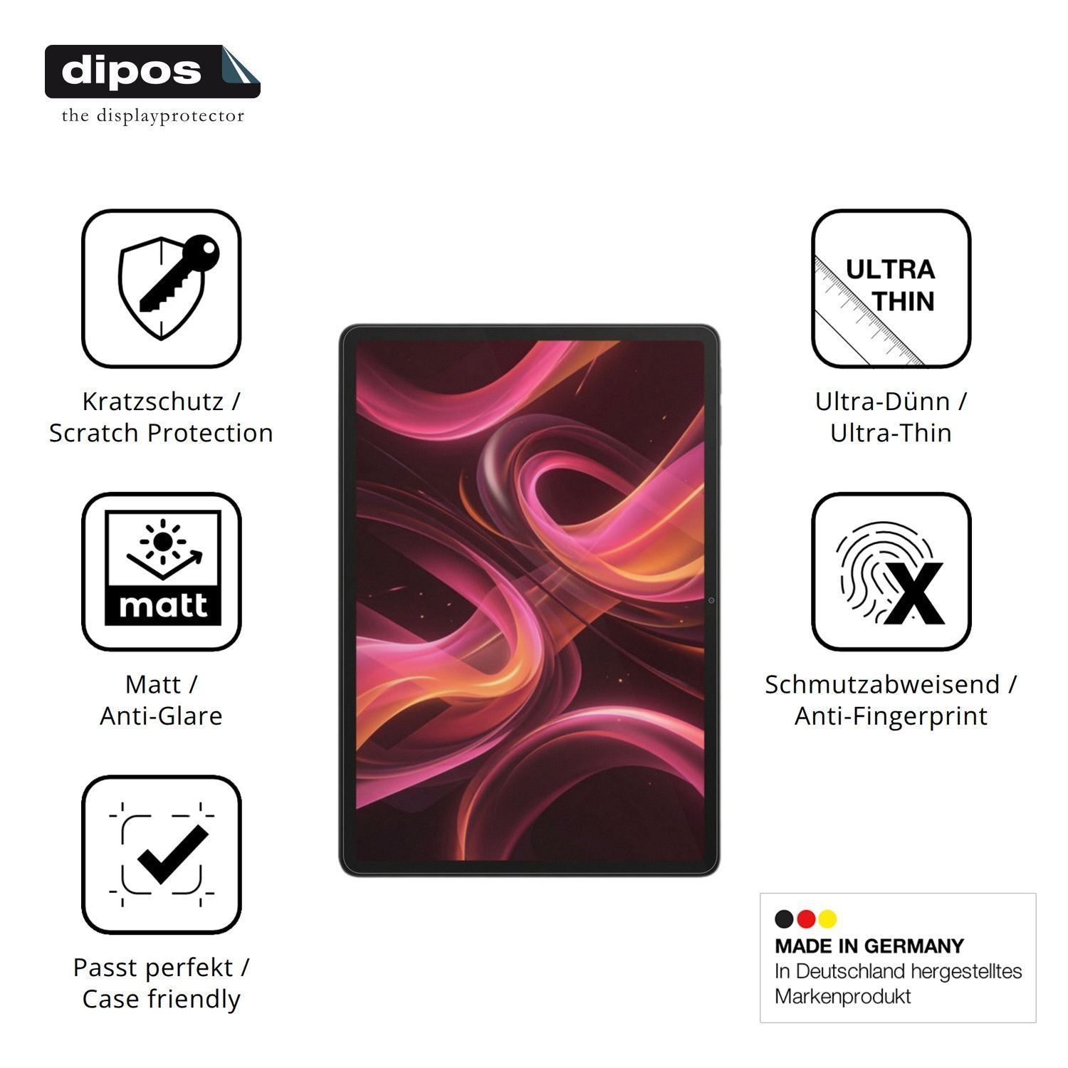 2x Schutzfolie matt für Acer Iconia Duo S12 Displa (7)
