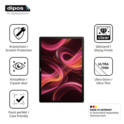 2x Schutzfolie klar für Acer Iconia Duo S14 Displa (7)