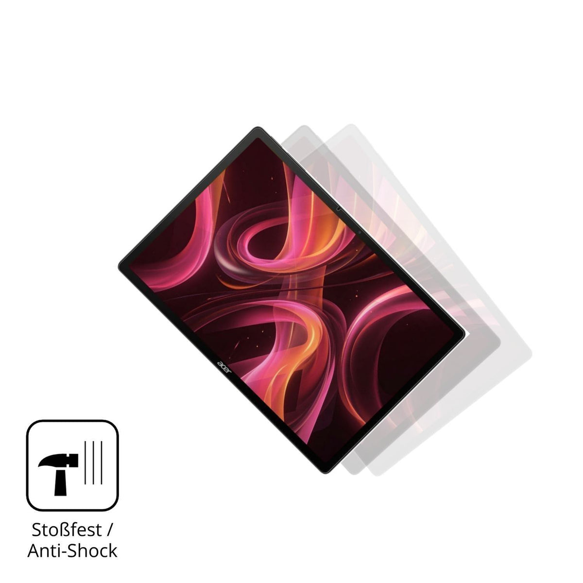 2x 9H Schutzfolie für Acer Iconia Duo S14 Panzerfo (4)