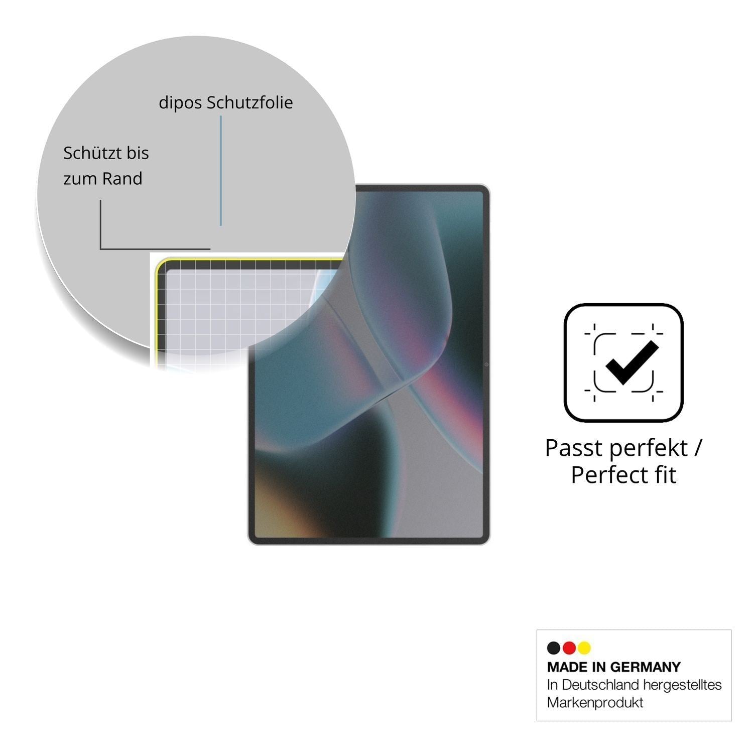 Blickschutzfolie für Asus Pad T3201 matt Schutzfol (4)