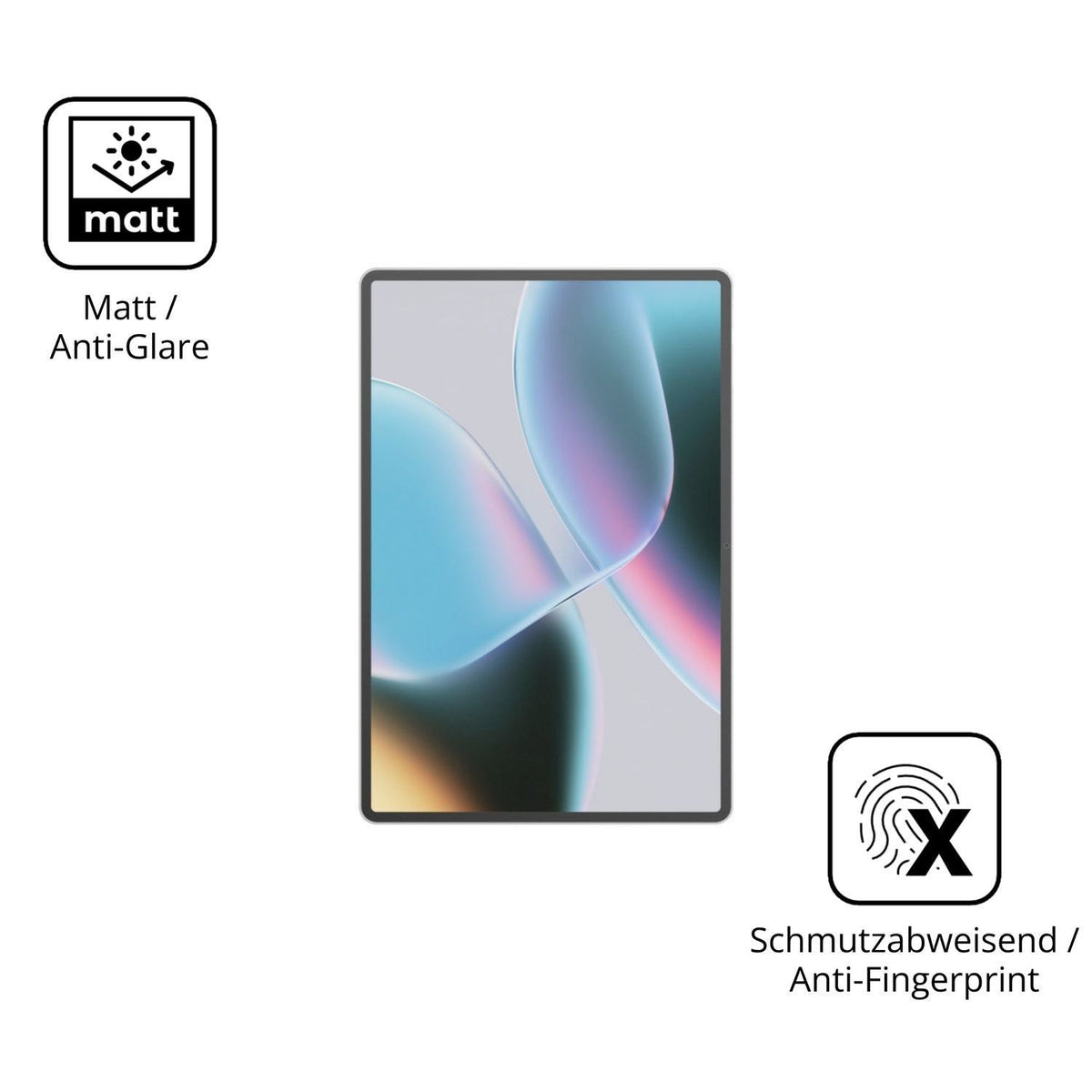 2x 9H Schutzfolie matt für Asus Pad T3201 Panzerfo (5)