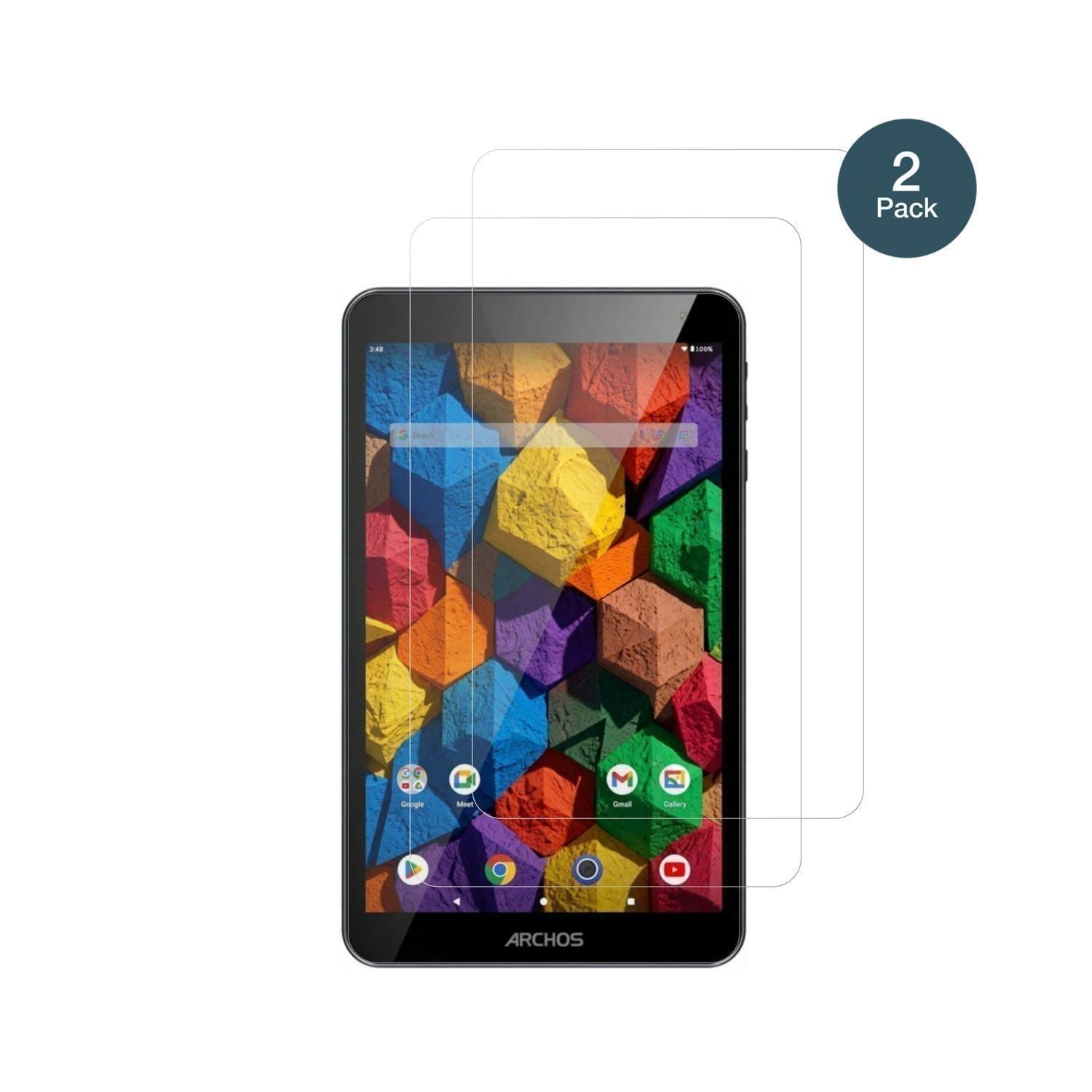 2x 9H Schutzfolie für Archos T80 HD WiFi Panzerfol (2)