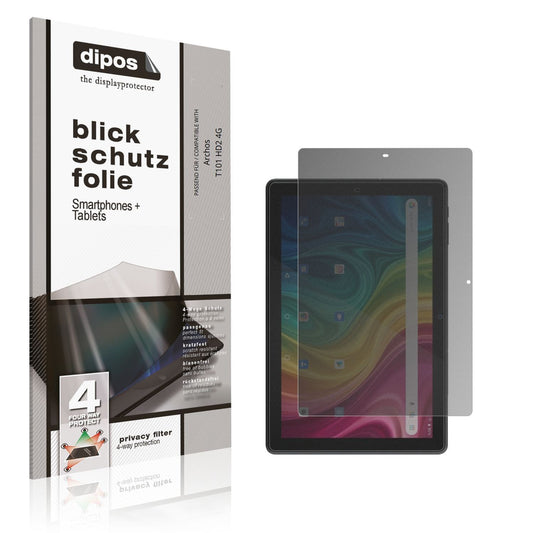 Blickschutzfolie für Archos T101 HD2 4G matt Schut (1)