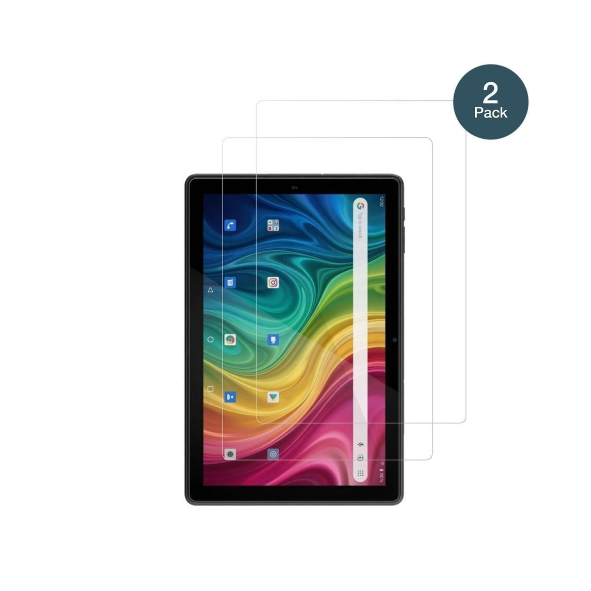 2x 9H Schutzfolie für Archos T101 HD2 4G Panzerfol (2)