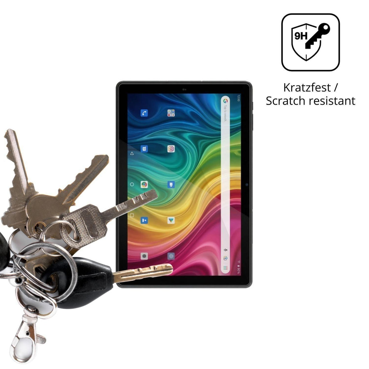 2x 9H Schutzfolie für Archos T101 HD2 4G Panzerfol (3)