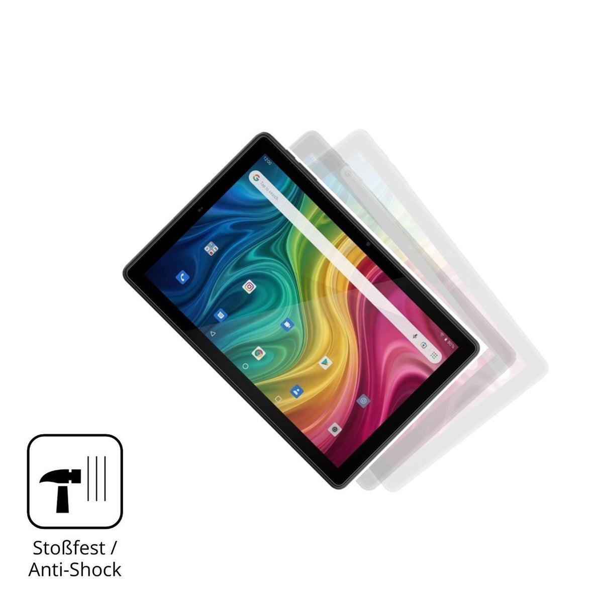 2x 9H Schutzfolie für Archos T101 HD2 4G Panzerfol (4)