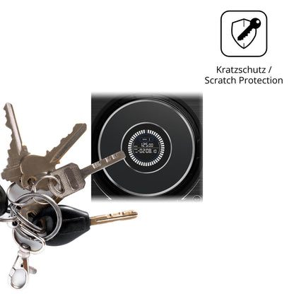 2x Schutzfolie matt für Denon SC Live 4 Jog Wheel  (4)