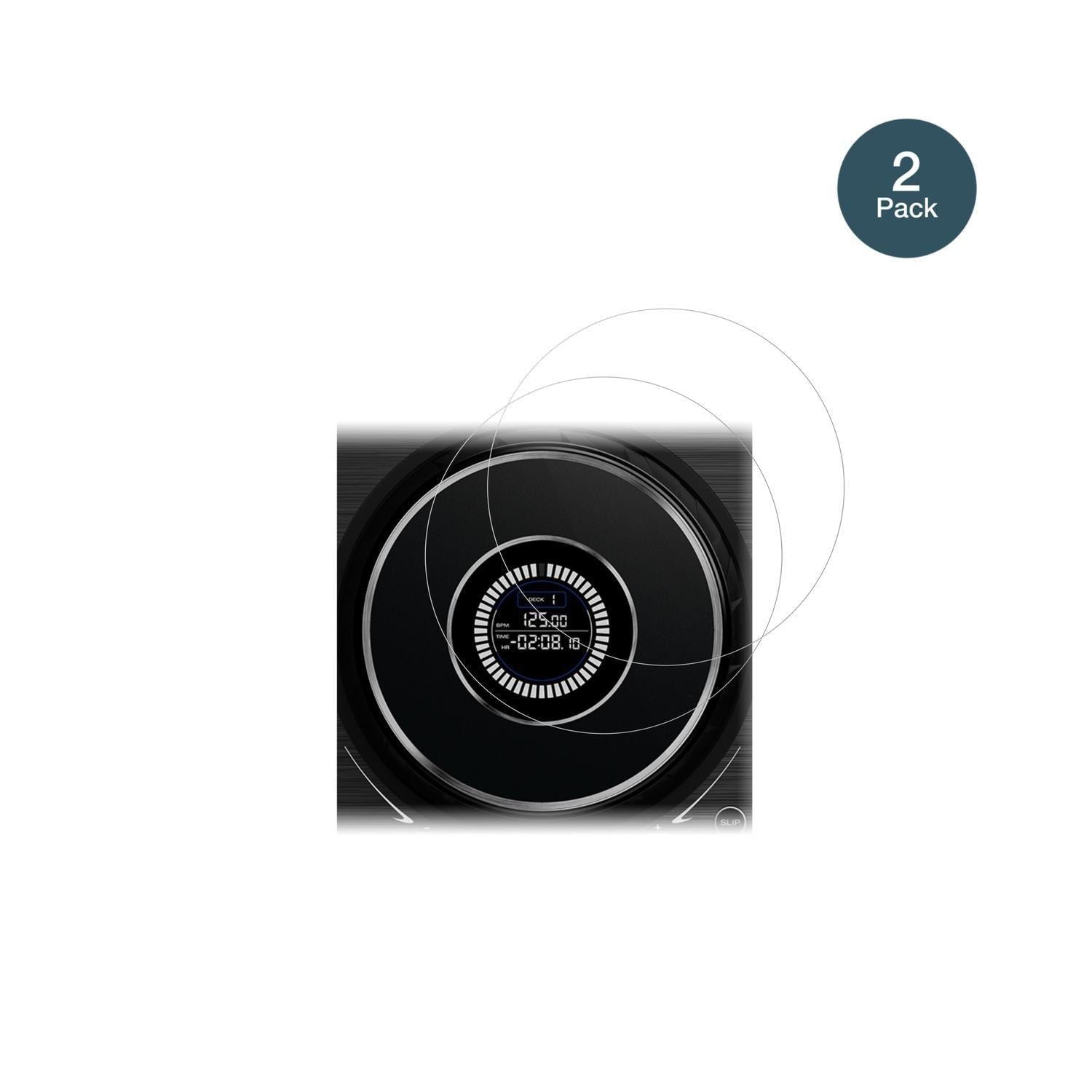 2x 9H Schutzfolie für Denon SC Live 4 Jog Wheel Pa (2)