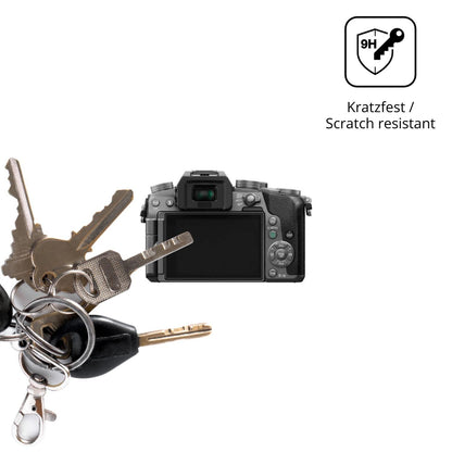 2x 9H Schutzfolie für Panasonic DMC-G7 Panzerfolie (3)